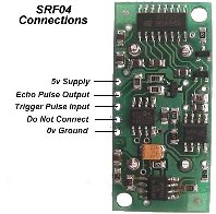 SRF04 connect